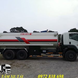 xe bồn chở xăng dầu isuzu FVM34TE4