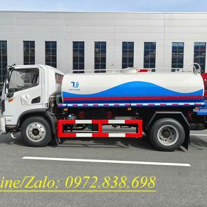 Xe bồn xi téc phun nước rửa đường Dongfeng 7 khối