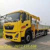 Xe Dongfeng 3 chân gắn cẩu Soosan 8 tấn