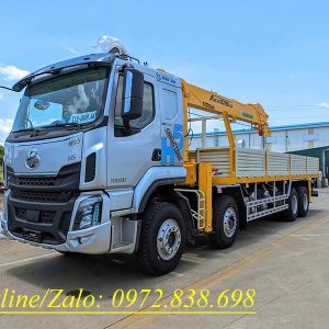 Chenglong H5 gắn cẩu 12 tấn Soosan