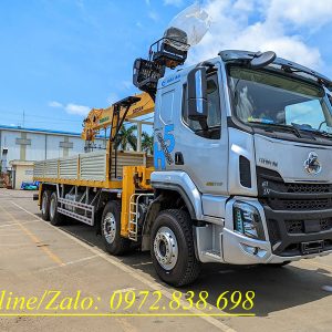 Chenglong H5 gắn cẩu Soosan 12 tấn