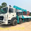 Hyundai HD320 gắn cẩu Hyundai 12 tấn