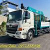 Xe 8 tấn Hino gắn cẩu Hyundai 6 tấn