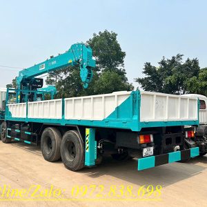 Xe Hyundai HD320 gắn cẩu 12 tấn Hyundai HLC-12015