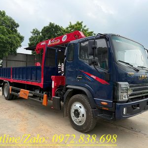 Xe JAC N900 gắn cẩu Unic 3 tấn