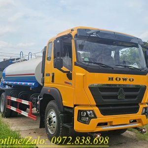 Xe phun nước rửa đường 9 khối Howo