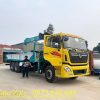 Dongfeng 3 chân gắn cẩu Hyundai 8 tấn