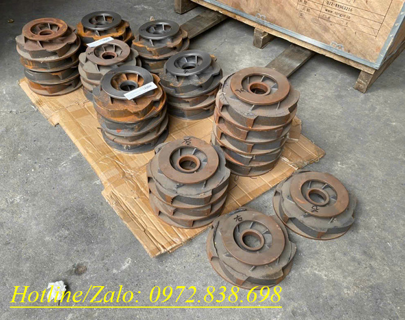 Guồng bơm nước 60m3/h xe phun nước rửa đường