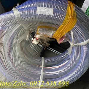 Ống nhựa lõi thép xe phun nước rửa đường