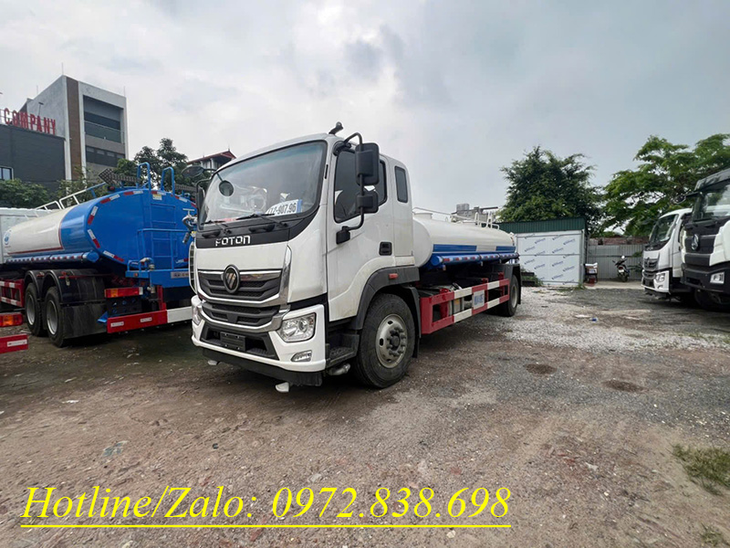 Xe phun nước rửa đường Foton 9 khối
