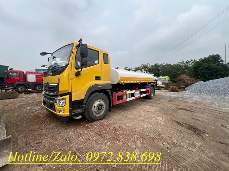 Xe rửa đường tưới cây Foton 9 khối