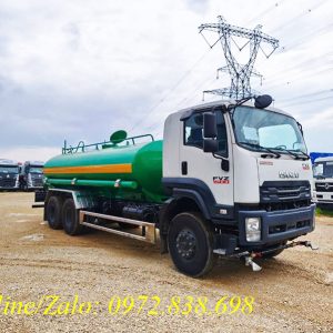 Alternative view of Xe Phun Nước Rửa Đường 14 Khối ISUZU (FVZ 1500)
