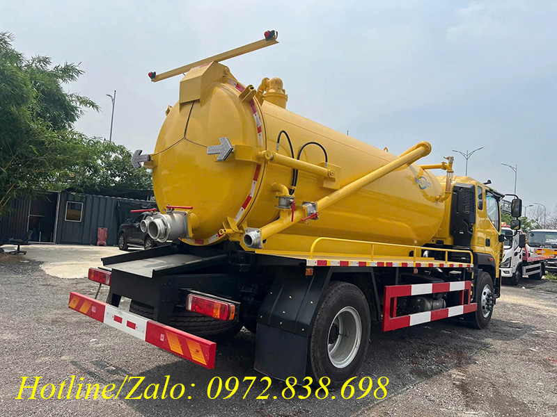 Xe hút chất thải 9 khối Foton