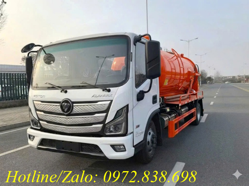 Xe hút chất thải Foton 7 khối