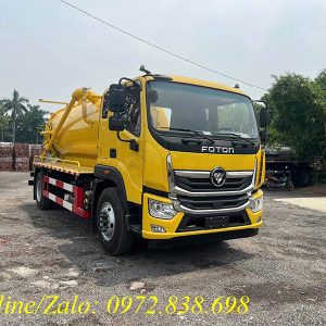 Xe hút chất thải Foton 9 khối