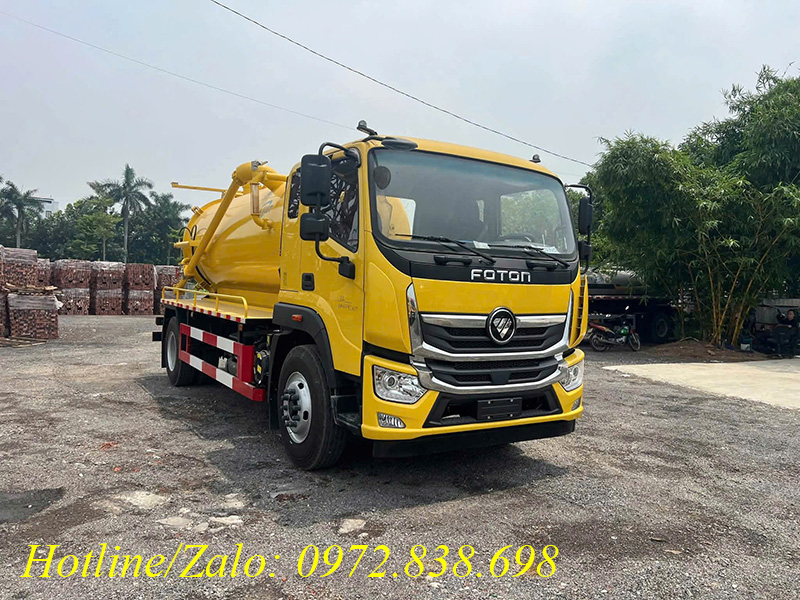 Xe hút chất thải Foton 9 khối